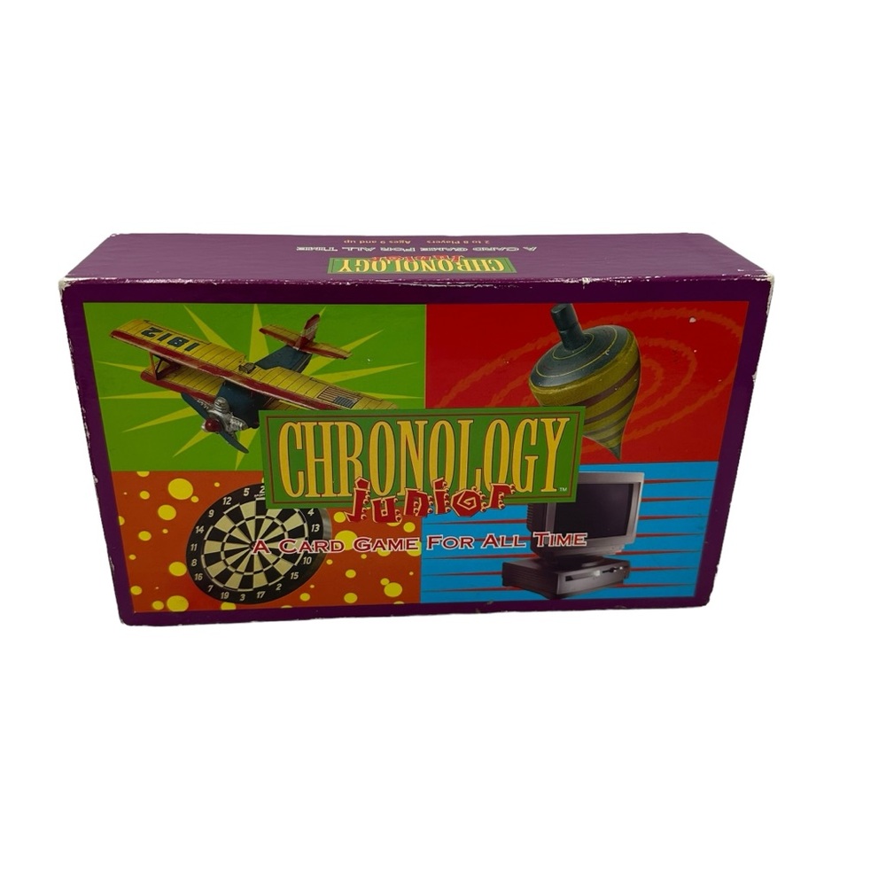 CHRONOLOGY JUNIOR Card Game for All Time 1996